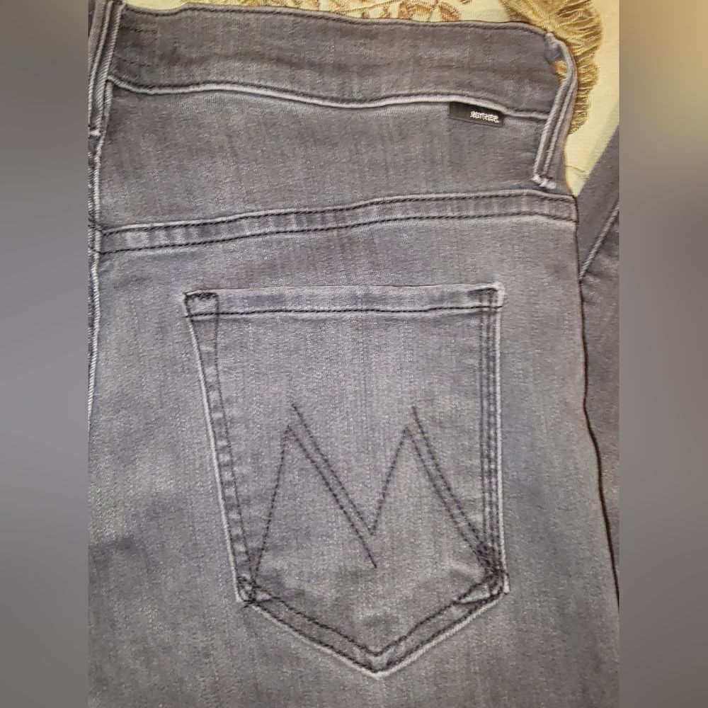Mother "the stunner" ankle fray skinny jean - Picture 3 of 16